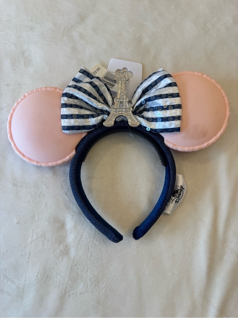 NWT! Disney Parks France Pavilion Macaron Minnie Mouse Ears